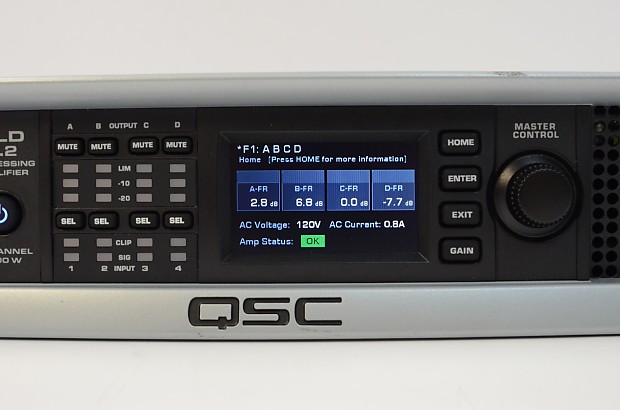 QSC PLD 4.2 プロセッサーアンプ 1600W QSC PLD 4.2 プロセッサーアンプ 1600W - メルカリ