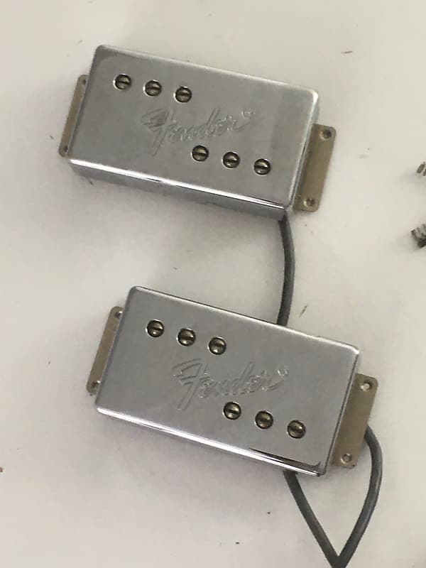 Matched Fender Wide Range Custom Humbucker Pickups Wiring Reverb