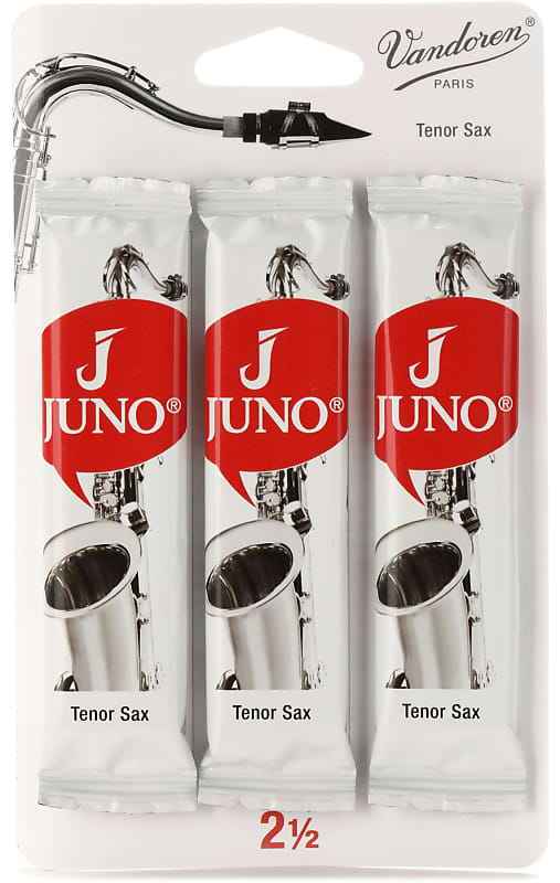 Juno JSR712/3 Tenor Saxophone Reeds - 2.0 (3-pack) image 1
