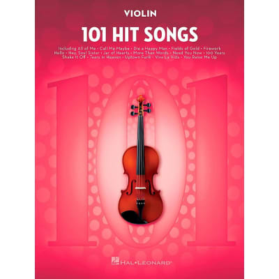 Hal Leonard 101 Hit Songs - Violin image 1