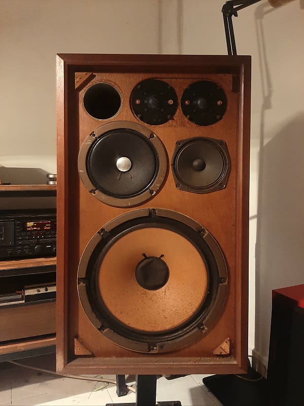 Sansui Sp2002 3way speaker 70s - Wood | Reverb