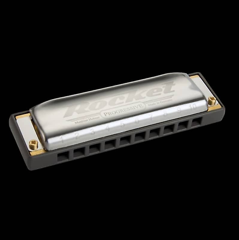 Hohner M2016BX-LF Rocket Low Boxed Harmonica in Key of F image 1