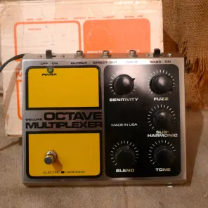 エレハモビンテージレア Deluxe Octave Multiplexer ELECTRO-HARMONIX DELUXE OCTAVE MULTIPLEXER FOR SALE – Soundgas