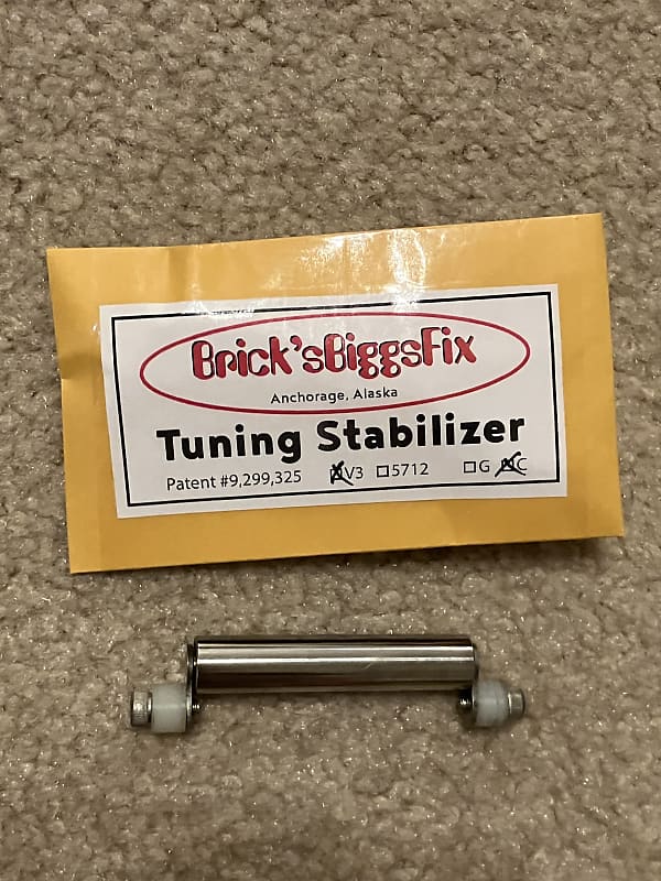 BricksBiggsFix V3 tuning stabilizer for Bigsby Chrome Reverb