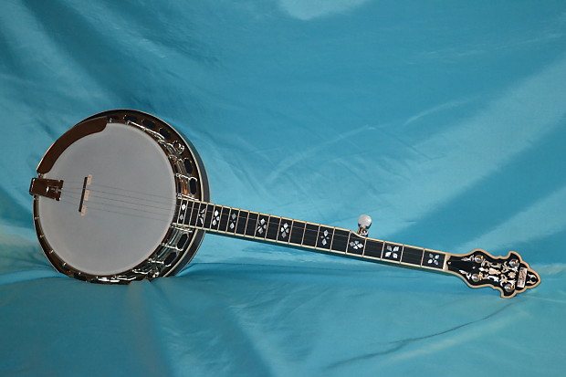 Recording King RK R80 Professional 5 String Banjo with Hard Shell Case