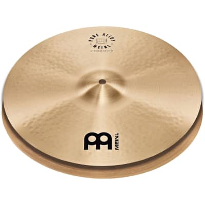 Meinl Pure Alloy Traditional Medium Hi Hat Cymbals 14" image 1