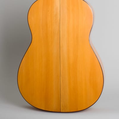 Manuel Contreras  Flamenco Guitar (1970s), period black hard shell case. image 4