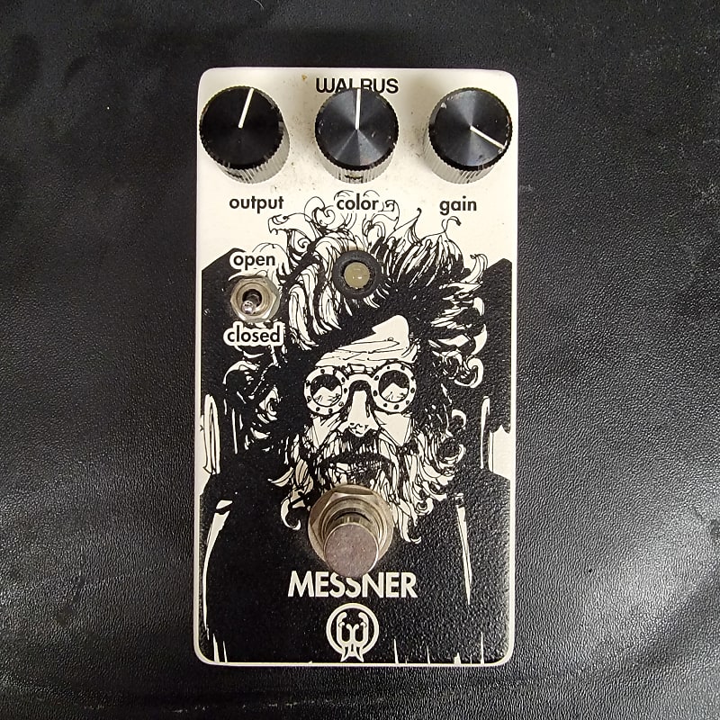 Walrus Audio Messner Overdrive - White / Black | Reverb