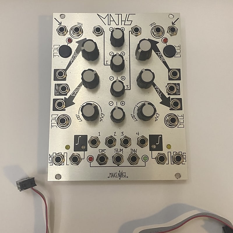 Make Noise Maths Module 2019 Present Silver Reverb