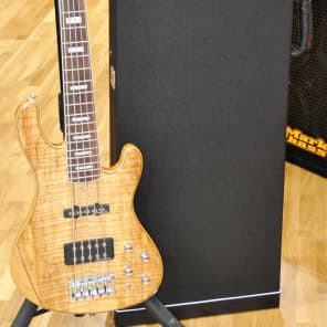 Cort GB5 Custom Maple Top 5 Strings GB5-Custom Bass Guitar w
