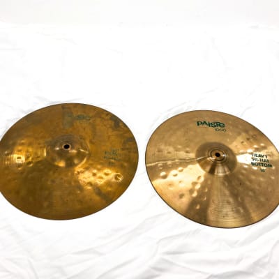 VINTAGE: Paiste 14' Dixie Medium Thin Hi-Hat Pair 1960's