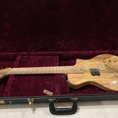 Wes Lambe Custom 8-String 2006 Natural Spalted for sale