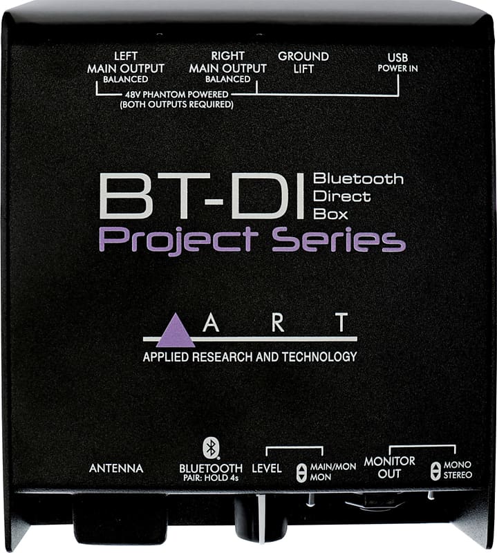 ART BT-DI Bluetooth Direct Box With Isolated Outputs image 1