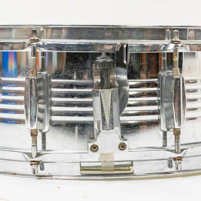 Unbranded 14" x 5.5" Steel Snare Drum Student with Dampener image 4