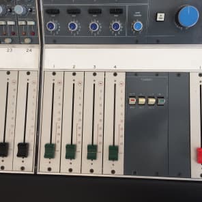 Neve 5315 four group two  output four  aux 24 channel console  1976-1977 image 7