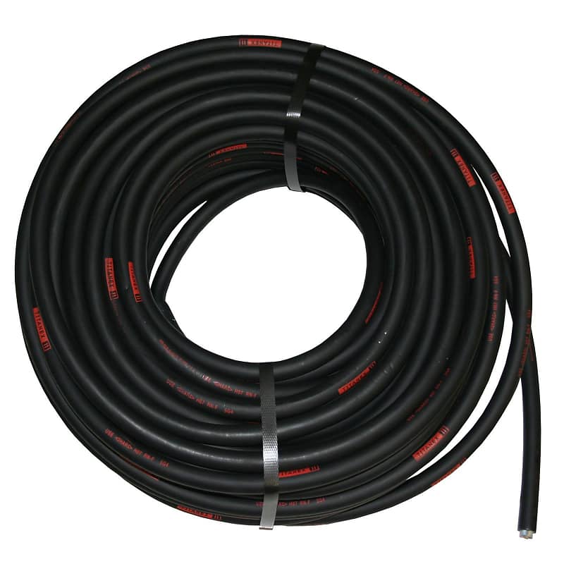 TITANEX H07RN-F 3x1.5mm² Cable 100m (Black) - Schuko Power Cable image 1