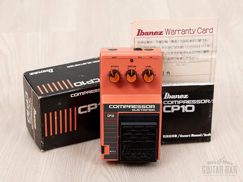 Ibanez CP10 コンプレッサーエフェクター Ibanez CP10 Compressor Sustainer | Reverb