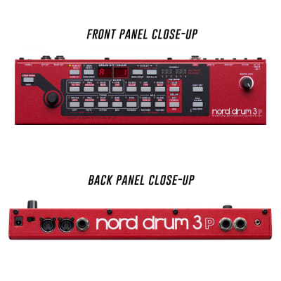 Nord Drum 3P 6-Channel Modeling Percussion Synthesizer | Reverb