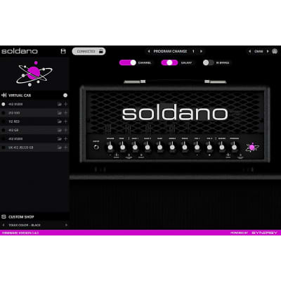 Soldano ASTRO-20 Combo 20 Watt 1x12" 3-Channel Tube Guitar Amplifier Combo w/ 4 Galaxy IRs image 12