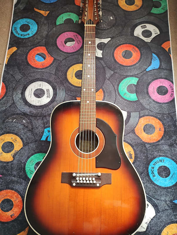 Arnold Hoyer 12 String Acoustic Guitar 1960s - Natural image 1