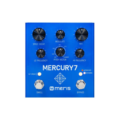 ギター meris MERCURY7 blacked out ver. Meris Mercury 7 - Mercury 7 Pedal - Mercury7 Reverb Pedal