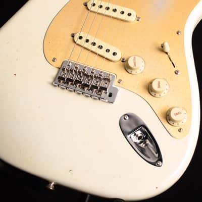 NEW Fender Custom Shop 1958 Special Stratocaster NAMM 2020 Limited Edition Aged Olympic White! image 6