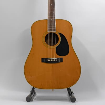 Morris W-23 Dreadnought Acoustic Guitar MIJ with Gigbag - Natural - Vintage image 2