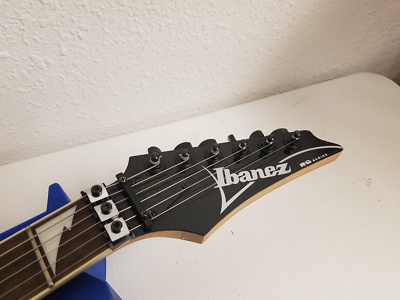 Ibanez RG370DX 2006 Piano Black RG Series HSH FR Floyd Rose Locking Tremolo  System Rosewood