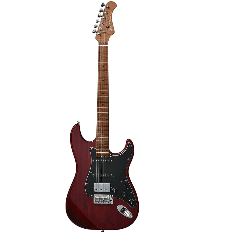 Bacchus – BSH-800ASH/RSM-STR Red Electric Guitar | Reverb Norway