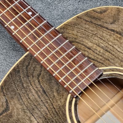 Art & Lutherie Prototype 1994 - Wild cherry acoustic guitar from Canada image 10