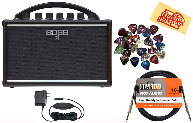 Boss Katana Mini Guitar Combo Amplifier W/ Power Supply | Reverb