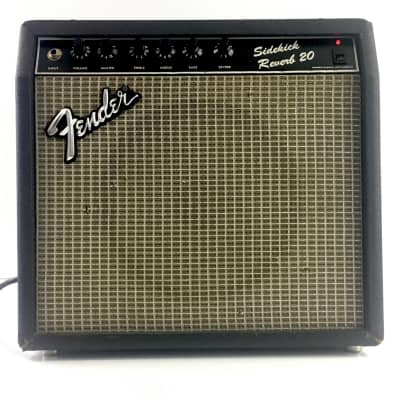 Fender Sidekick Reverb 20 Rare Solid State Rivera Era | Reverb Denmark