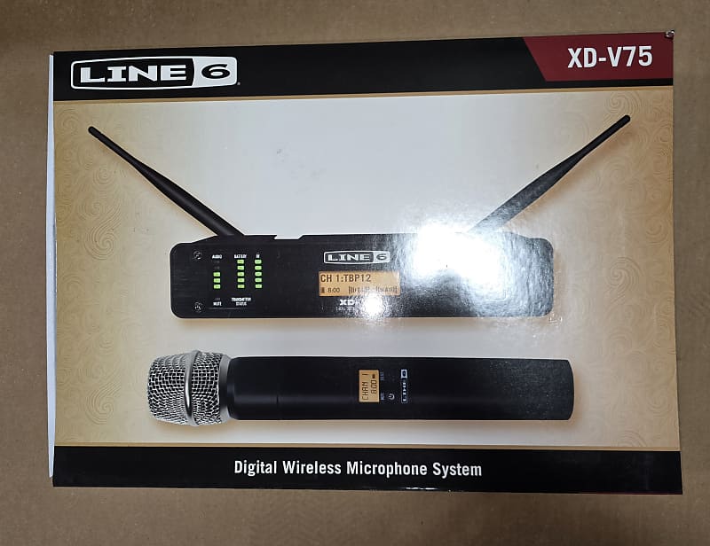 Line 6 XD-V75 Handheld Wireless Vocal Microphone | Reverb