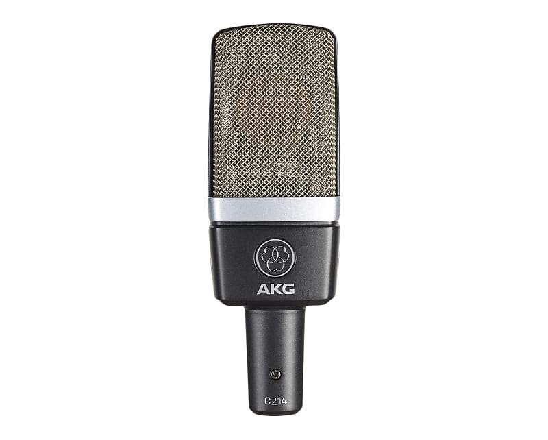 AKG C214 Large Diaphragm Cardioid Condenser Microphone | Reverb