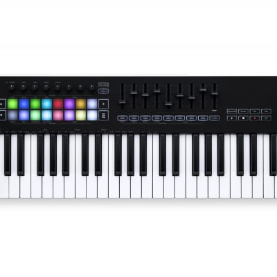 Novation Launchkey 49 mk3 MIDI Ableton Live Music Keyboard Controller w/ Pads (works with Logic, Garageband, Studio One and more!) image 1