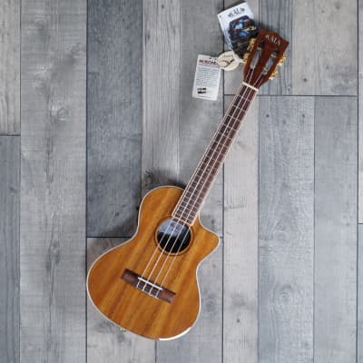 Kala KA-KTGE-C Hawaiian Koa 'Tenor' Electro Cutaway Ukulele | Reverb