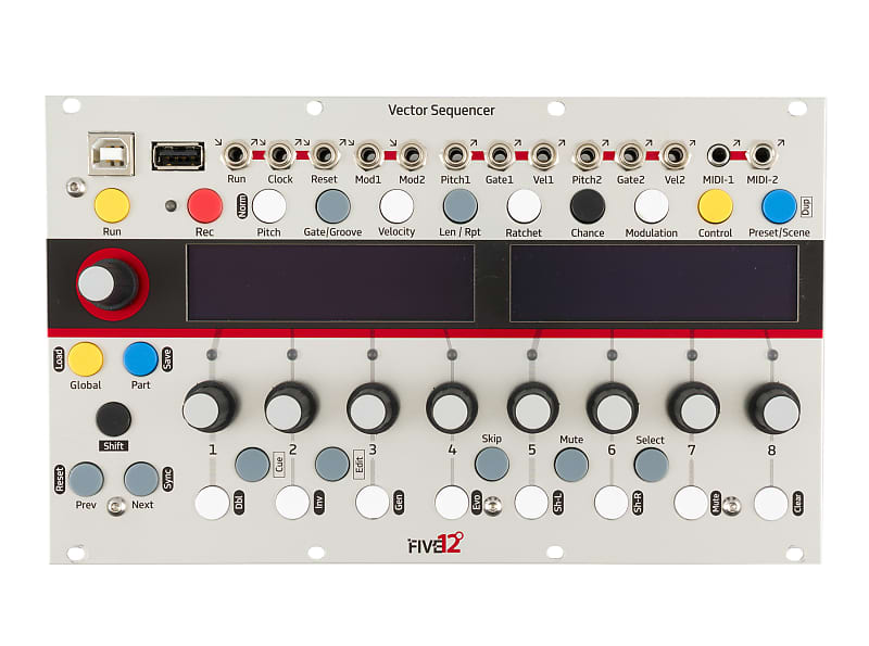 Five12 Vector Sequencer (Silver)