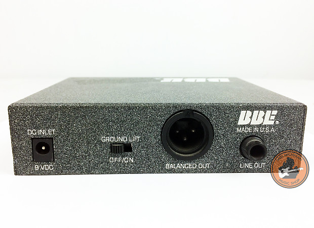 BBE DI-100 Sonic Maximizer Active Direct Box with Phantom Power