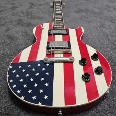 Gibson Custom Shop Art & Historic Stars and Stripes American Flag Les Paul Standard USA 911 Tribute image 21