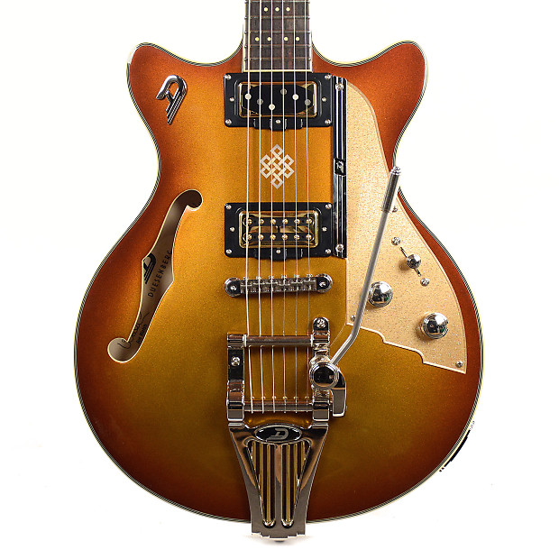 Duesenberg Joe Walsh Signature Series Electric Guitar Gold Burst image 2