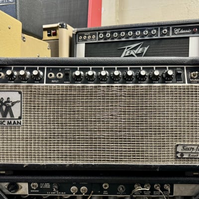 Guyatone GA-1050 Twin Reverb Silverface 50W Head 1974 | Reverb