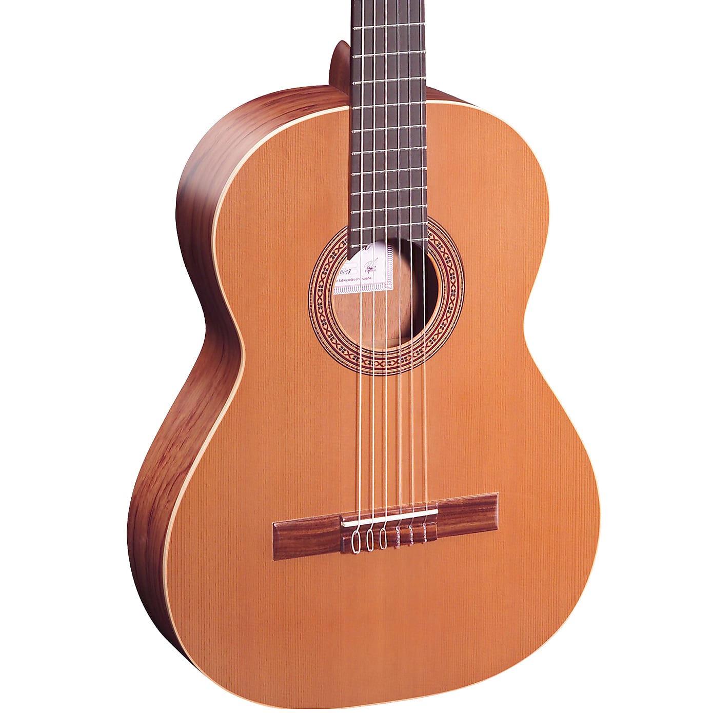 Ortega Traditional Series Cedar Top Nylon String Acoustic Guitar R180