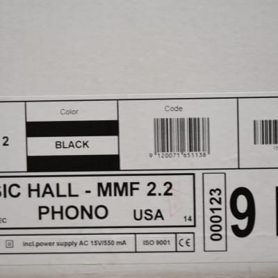 Music Hall MMF2.2 With Phono Preamp 2018 black image 4