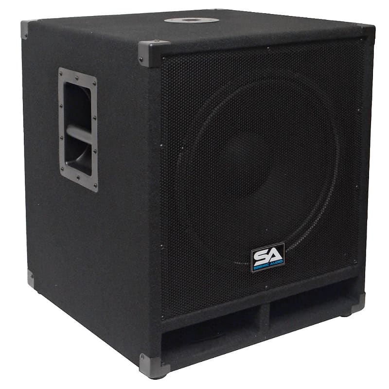 15" Pro Audio Subwoofer Cabinet PA DJ PRO Audio Band Speaker New Sub woofer 300W image 1