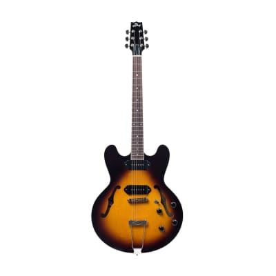 [PREORDER] Heritage Standard H-530 Hollow Electric Guitar with Case, Original Sunburst for sale