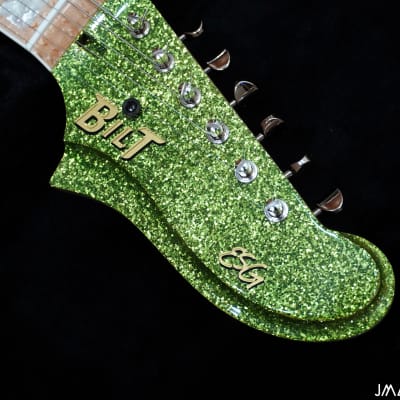 *Clearance Sale*BilT Guitars ESG  Green Sparkle image 3