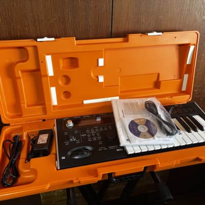 Korg micro X synthesizer/controller Black w/ case, power supply microX