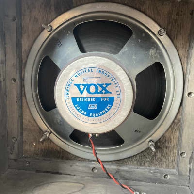 Vox Wall Speaker Cabinet • Single 10” Celestion 15-ohm 10-watt • LS-10 / V123 Grenadier III Loudspeaker Unit • Late 60s • made in England image 4