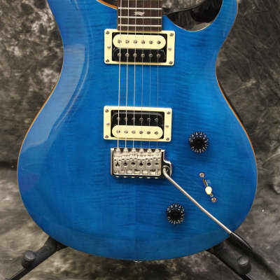 PRS SE Custom 22 Electric Guitar Sapphire Blue w/Gigbag image 2