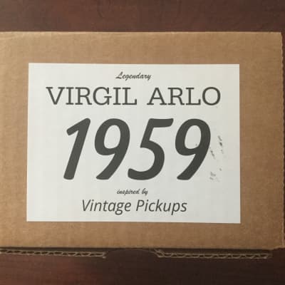 Virgil Arlo Vintage Authentic '59 PAFs Pickups 2020 Aged Nickel image 5
